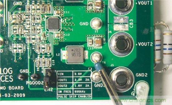 高手解读:开关调节器的输出波纹和开关瞬变