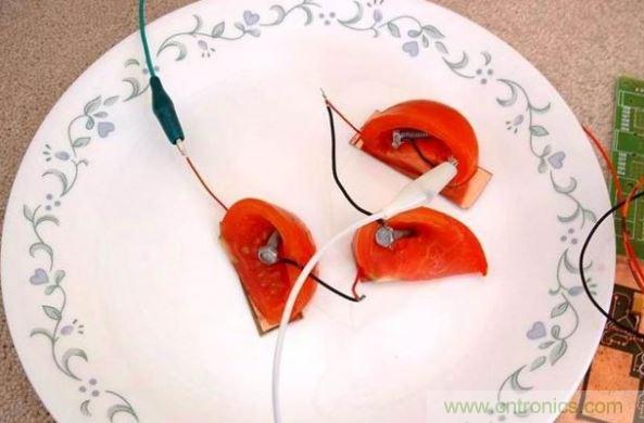 一周以后的水果电池