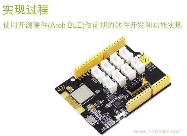 一、选用开源硬件：一个BLE的开发板