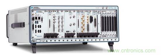 NI PXI Express机箱包含射频分析仪和发生器、矢量网络分析仪、开关、电源和嵌入式计算机