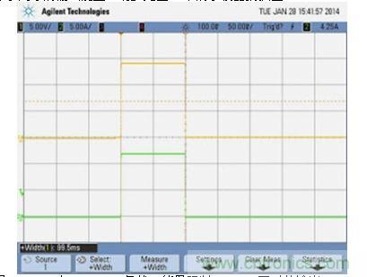 APS 在 169.5 W 负载、能量限制 0.0047 瓦时的输出