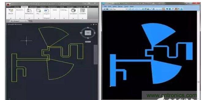 设计工具如果允许用户控制DXF 导入过程，将有助于减少人为错误和误差，例如在由于复杂性过高而导致导入的文件无法转换为铜皮形状时