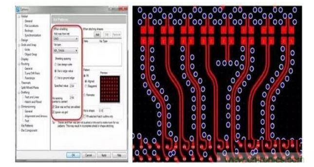 PCB 设计工具如果能够控制共面波导和波导过孔的创建，将有助于显著减少设计错误和缩短设计时间。