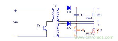 反激式DC/DC电路