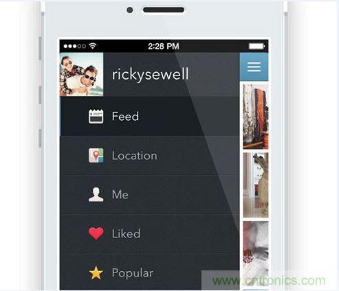 让图片带你走进惊艳实用的手机APP菜单世界！