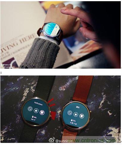 日常使用一天,两代moto360剩余电量对比