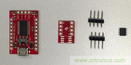 图1：隔离型USB-to-UART元件。