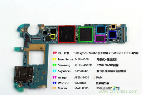 三星S6 Edge+拆解：比S6 Edge加在哪里？