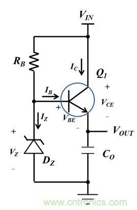 电源小贴士:教你用分立组件设计稳健低成本的串联线性稳压器