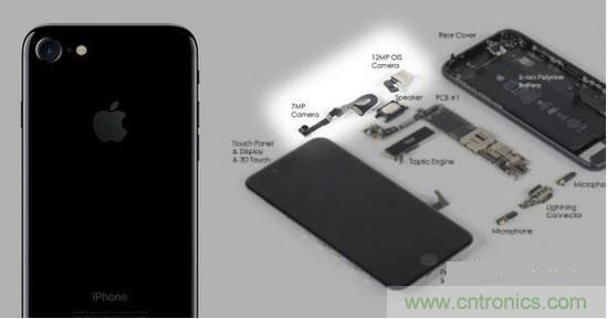 iPhone7拆解告诉你摄像头传感器有多重要
