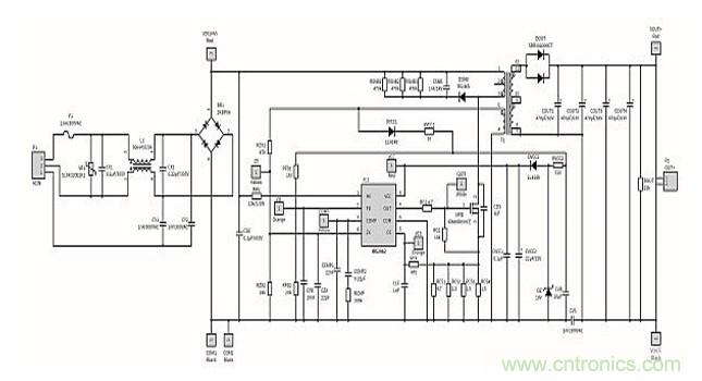 作为两级LED驱动器前端的反激式变换器,该如何设计？