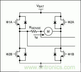 高精度高边检流放大器监测PWM负载电流