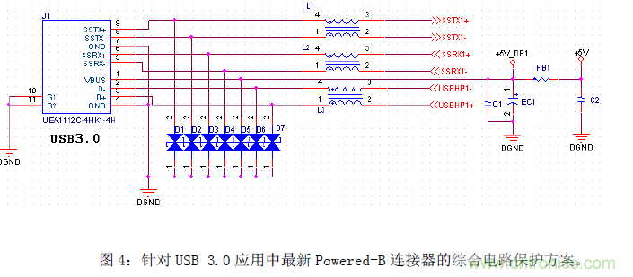 适用于USB3.0的电路?；し桨? width=