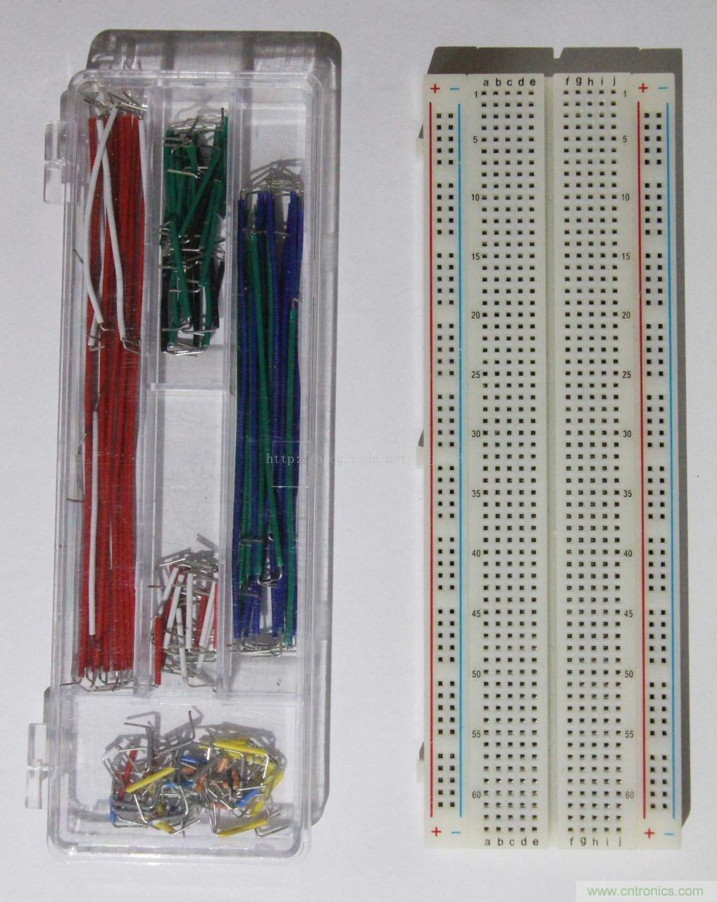 经验分享:巧用面包板搭建实验电路