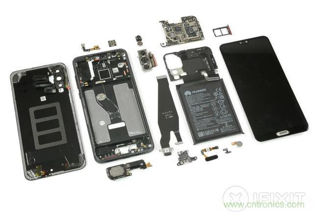 拆解华为P20 Pro:后置三摄都有硬件级光学防抖