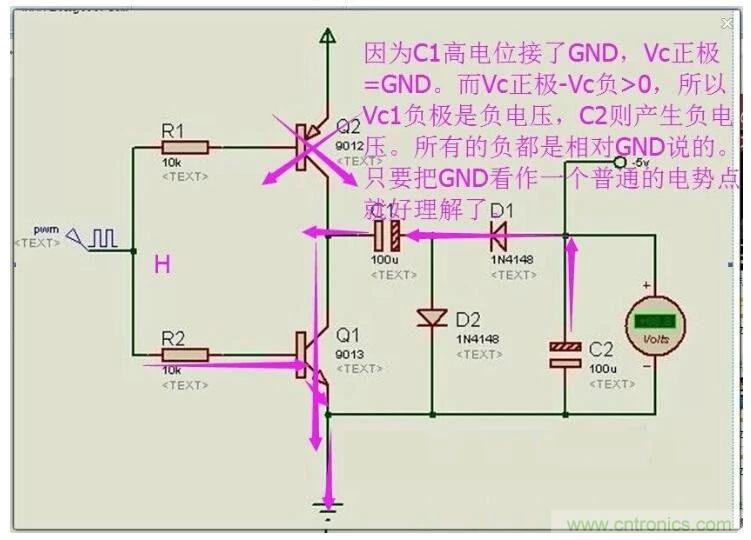 负压是怎么产生的？附电路详细分析