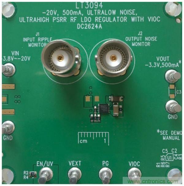 超低输出噪声和超高PSRR，这款负LDO稳压器了解一下？