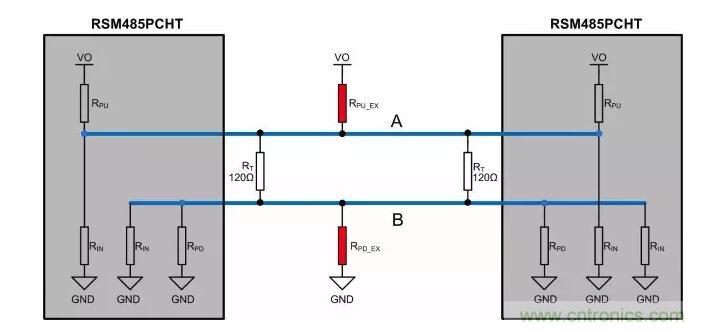 详解RS-485上下拉电阻的选择 详解RS-485上下拉电阻的选择