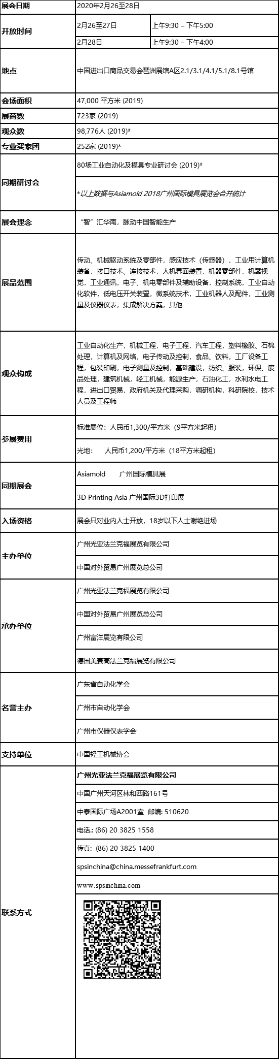 SIAF广州国际工业自动化技术及装备展览会
