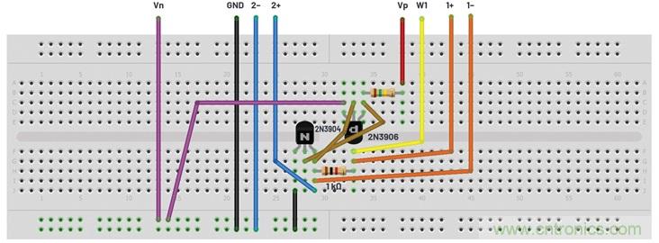 将BJT连接为二极管