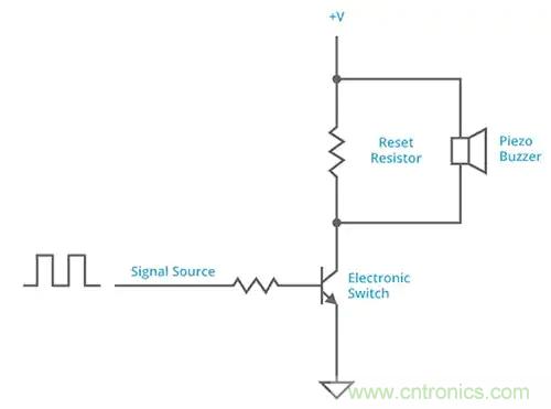 如何增加压电变送器蜂鸣器音频输出？