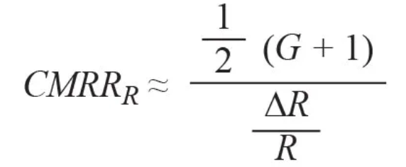 提高差分放大器的共模抑制比，电阻的选择很关键