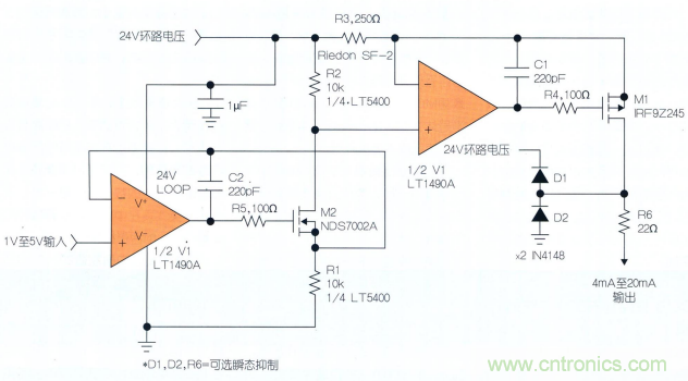 什么？！4mA至20mA电流环路的误差小于0.2%？!