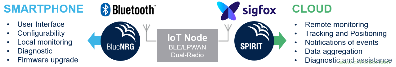 如何在物联网应用中实现双无线电连接？