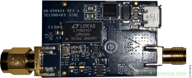 USB供电、915MHz ISM无线电频段、具有过温管理功能的1W功率放大器