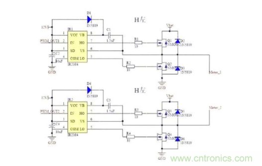 详解PWM驱动MOS管H桥电路 详解PWM驱动MOS管H桥电路