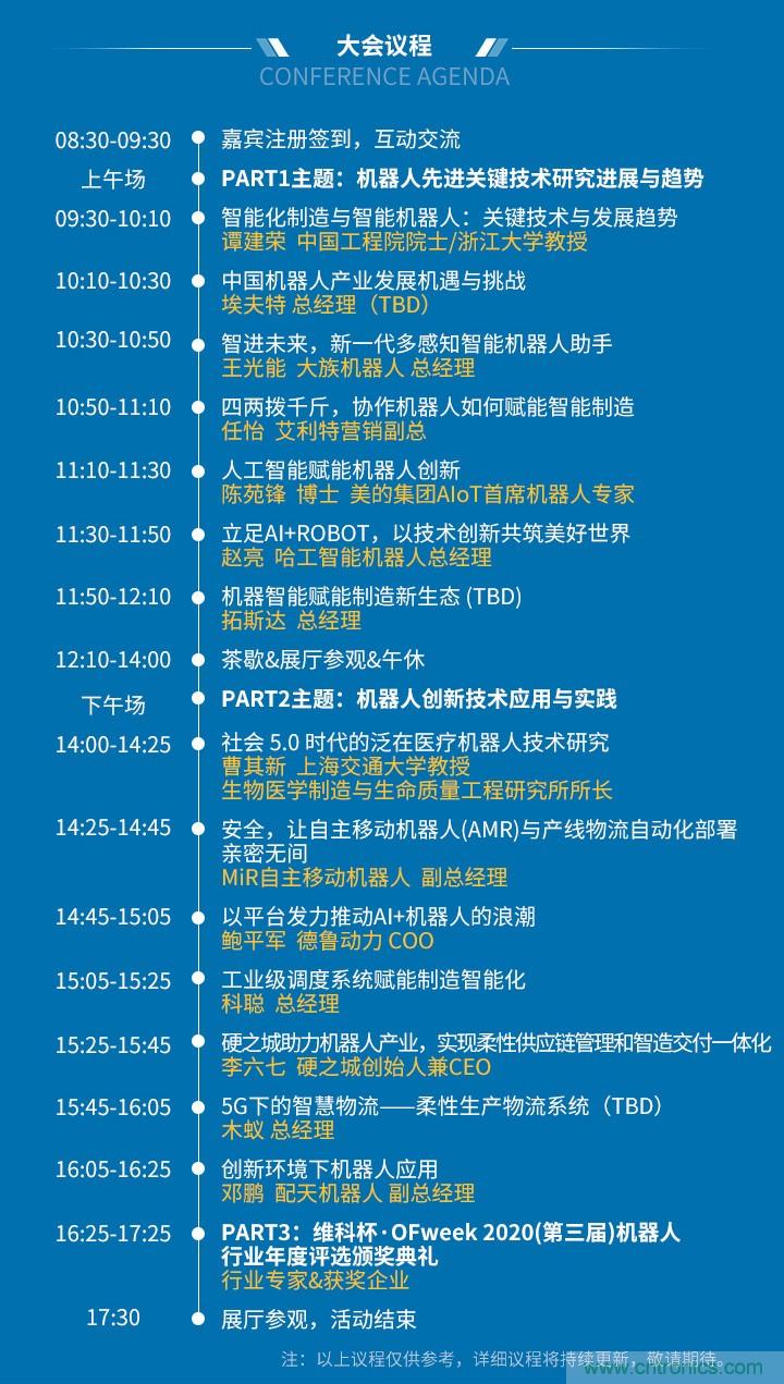 新松、拓斯达、埃夫特、美的集团……大批名企即将聚首第十届机器人产业大会