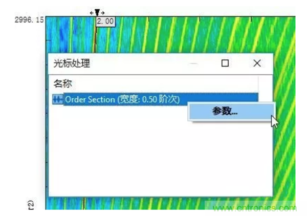 阶次的相位、提取与叠加