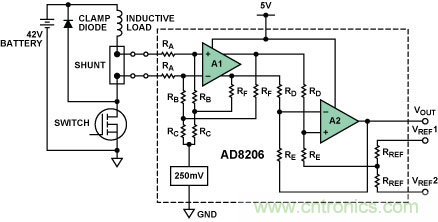 差分放大器与电流传感器放大器的区别 差分放大器与电流传感器放大器的区别