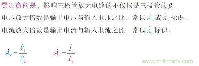 三极管放大电路的性能指标 三极管放大电路的性能指标