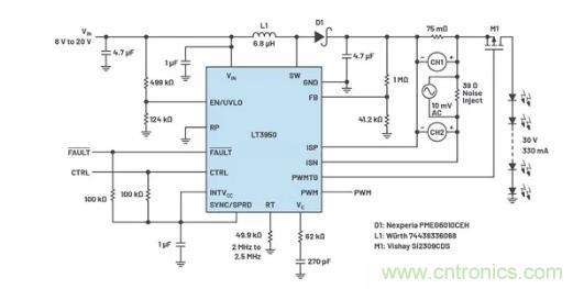 玩转LTspice丨生成LED驱动器的波德图，你学会了没？