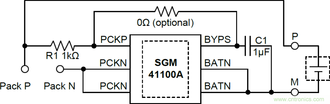 小封装、微功耗小微电池保护器SGM41100A