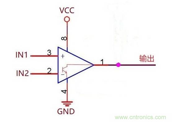 电压比较器的工作原理以及与运放的差异 电压比较器的工作原理以及与运放的差异