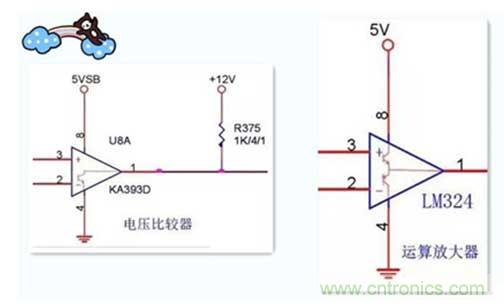 电压比较器的工作原理以及与运放的差异 电压比较器的工作原理以及与运放的差异