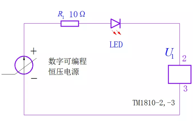 TM1810-3， TM1810-2 LED恒流驱动IC