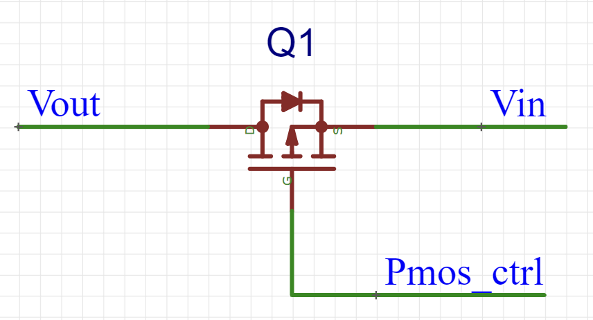 巧用MOS管的体二极管