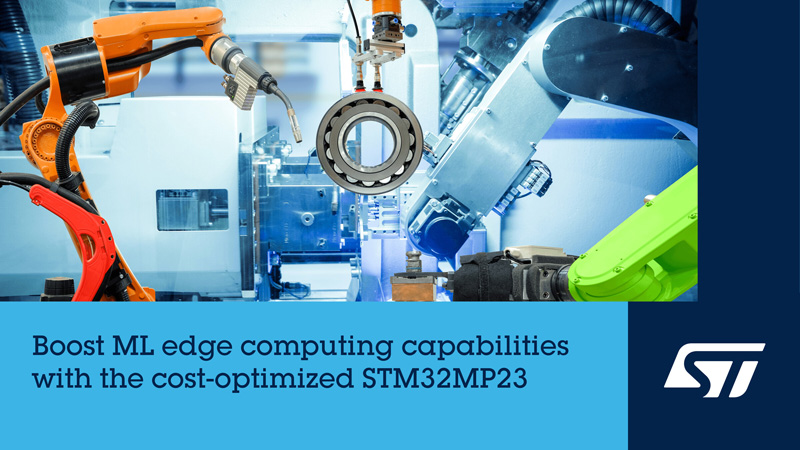 ST 推出 STM32MP23高性价比MPU，搭载两个Arm Cortex-A35处理器核心