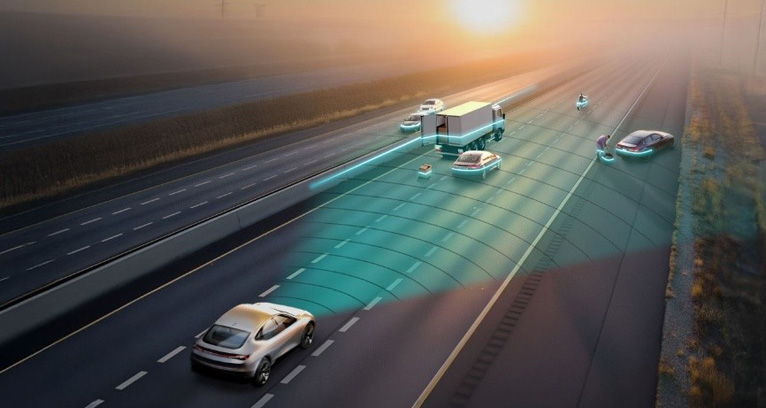 单芯片解锁4D感知！8 x 8 级联收发器实现全维度环境建模