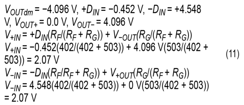 真双极性输入、全差分输出ADC驱动器设计