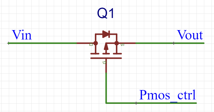 巧用MOS管的体二极管