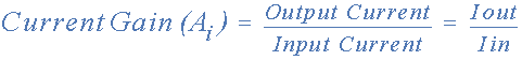 测量三种不同类型的放大器增益