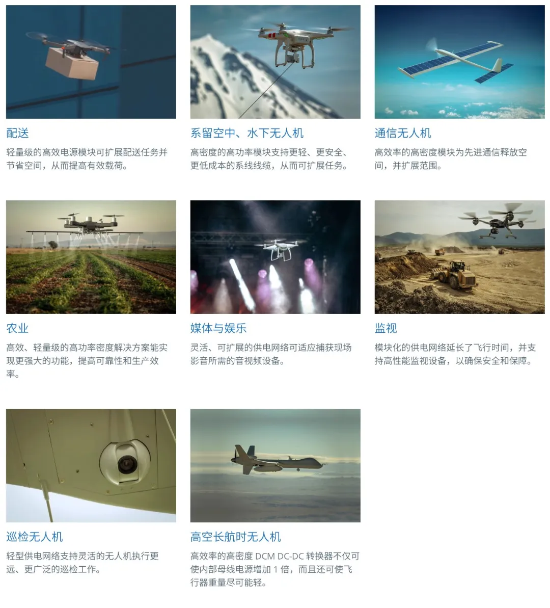 什么样的电源设计，能让无人机载荷更大、飞得更远？