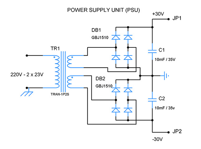 DIY一个高保真音频放大器电路