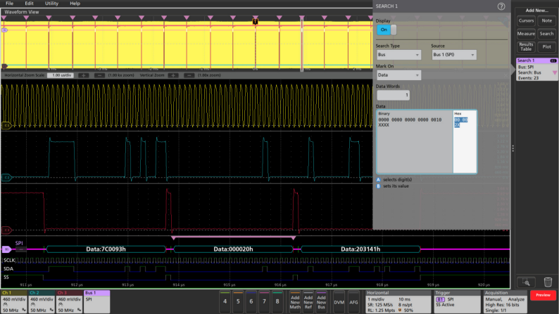 如何使用带有I2C和SPI解码的示波器排查系统问题