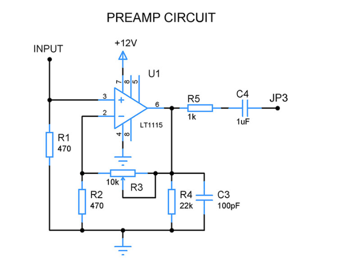 DIY一个高保真音频放大器电路