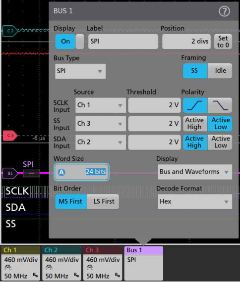 如何使用带有I2C和SPI解码的示波器排查系统问题